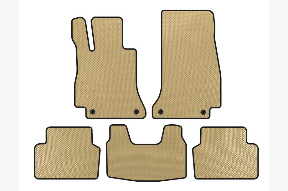 Mercedes E-class W213 2016-2023 Tappetini EVA (SD, Beige) Image