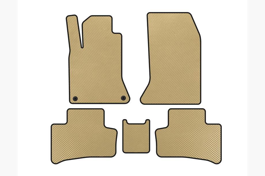 Mercedes B-class W246 2011-2018 Tappetini EVA (2011-2015, Elettrico, Beige) Image