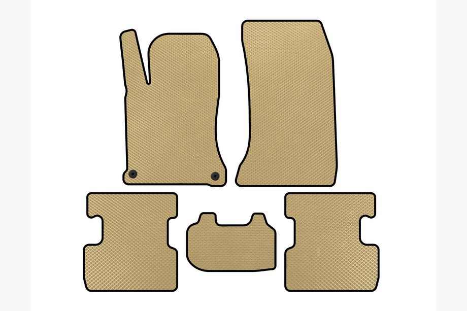 Mercedes GLA X156 2014-2019 Tappetini EVA (Beige) Image