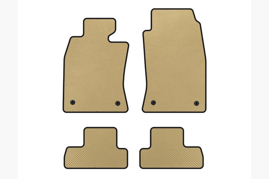 Mini Cooper R50/52/53 2000-2006 Tappetini EVA (per R50, Beige) Image