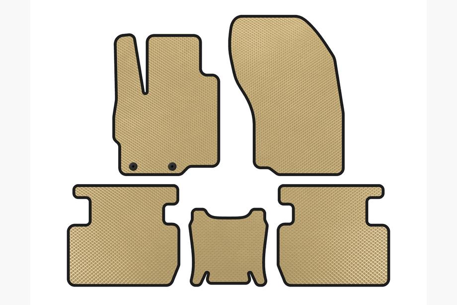 Mitsubishi Outlander 2021- Tappetini EVA (Beige) Image
