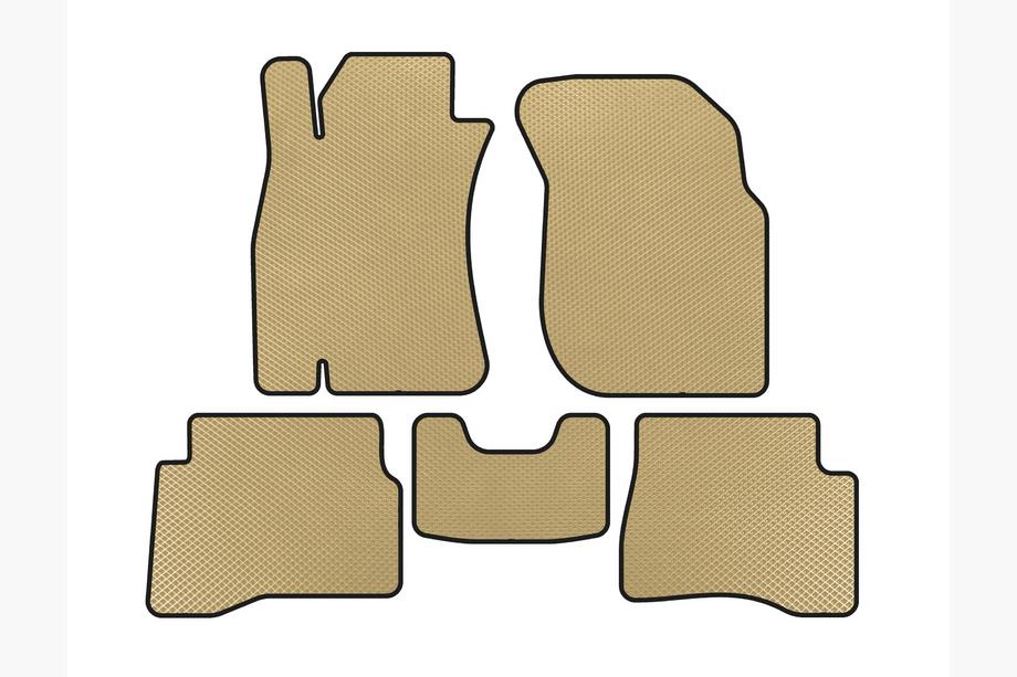 Nissan Almera N16 2000-2006 Tappetini EVA (SD, Beige) Image