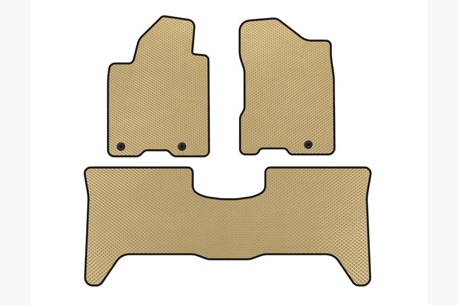 Nissan Armada 2003-2015 Tappetini EVA (2 File, 2003-2008, Beige) Image