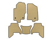 Nissan Pathfinder R51 2005-2014 Tappetini EVA V2 (2 file, beige, 2010-2014) foto 1