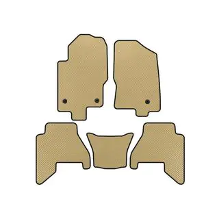 Tappetini EVA V2 (2 file, beige, 2010-2014)