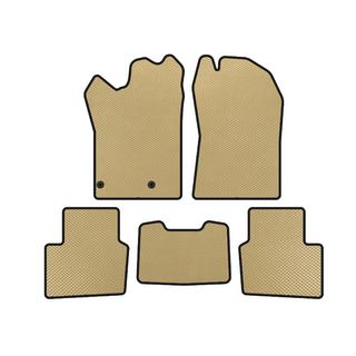 Tappetini EVA (Ibrido, Beige) Nissan Qashqai 2021-