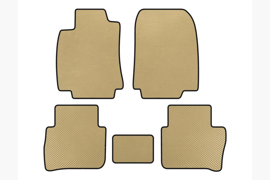 Nissan Tiida 2011-2014 Tappetini EVA (HB, Beige) Image