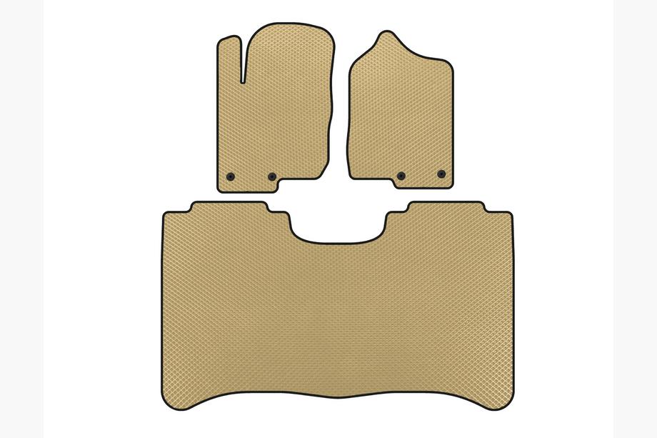 Nissan Titan 2004-2011 Tappetini EVA (Beige) Image