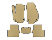 Opel Zafira B 2005–2011 Tappetini EVA (2 File, Beige) foto 1