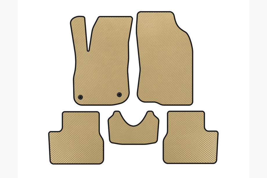 Peugeot 2008 2013-2019 Tappetini EVA (Beige) Image