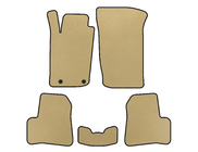 Peugeot 206 1998-2024 Tappetini EVA (1998-2009, Beige) foto 1