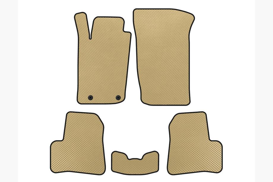 Peugeot 206 1998-2024 Tappetini EVA (1998-2009, Beige) Image