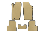 Peugeot 206 1998-2024 Tappetini EVA (2009-2013, Beige) foto 1