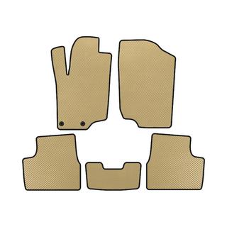Tappetini EVA (HB, 5 Porte, Beige) Peugeot 207 2006–2014