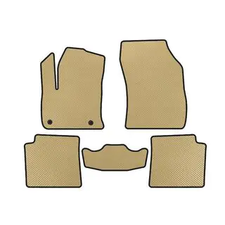 Tappetini EVA V1 (Elettrico, Beige)