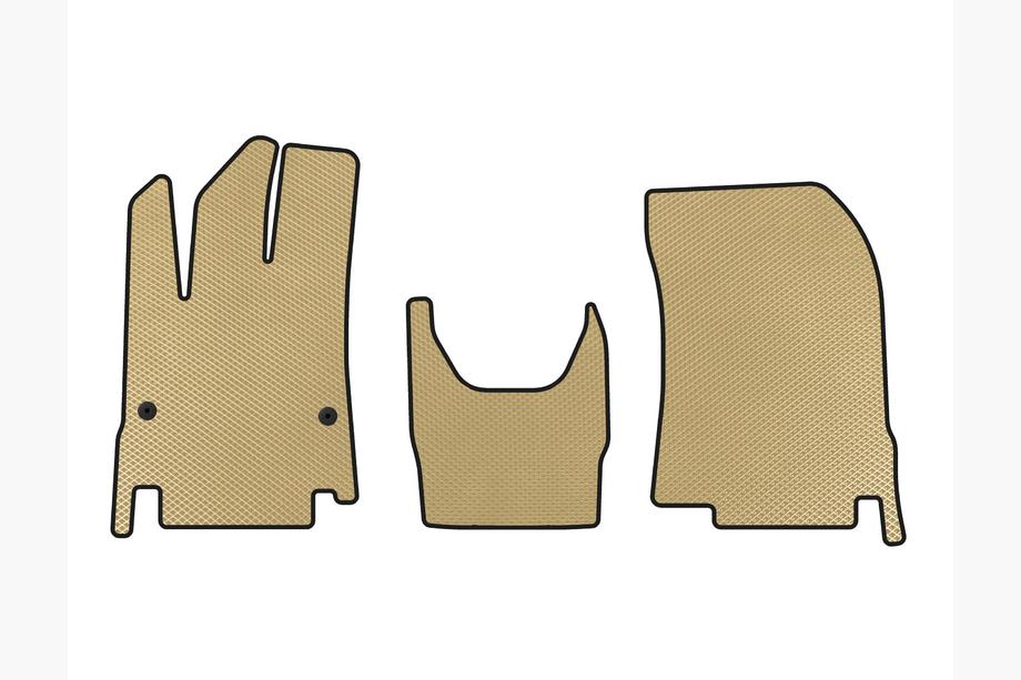 Peugeot Partner/Rifter 2019- Tappetini EVA (Beige) Image