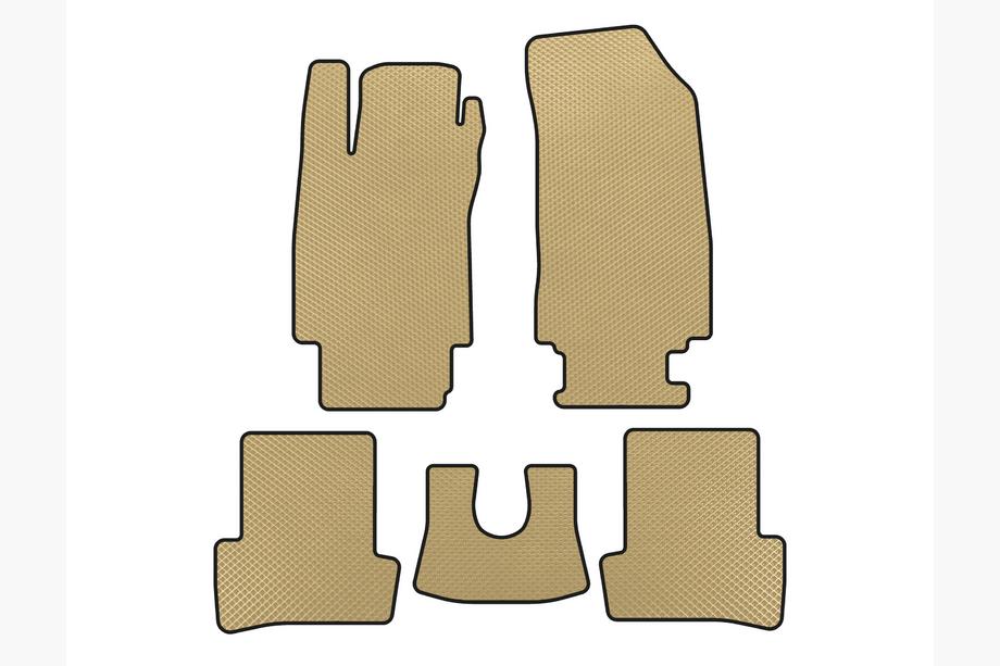 Renault Clio III 2005-2012 Tappetini EVA (Beige) Image