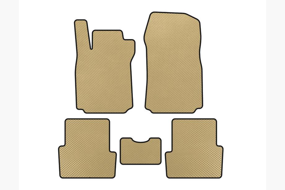 Renault Modus 2005-2012 Tappetini EVA (Beige) Image