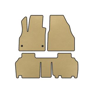 Tappetini EVA (2 File, 5 Porte/7 Posti, Beige) Renault Kangoo 2008–2020