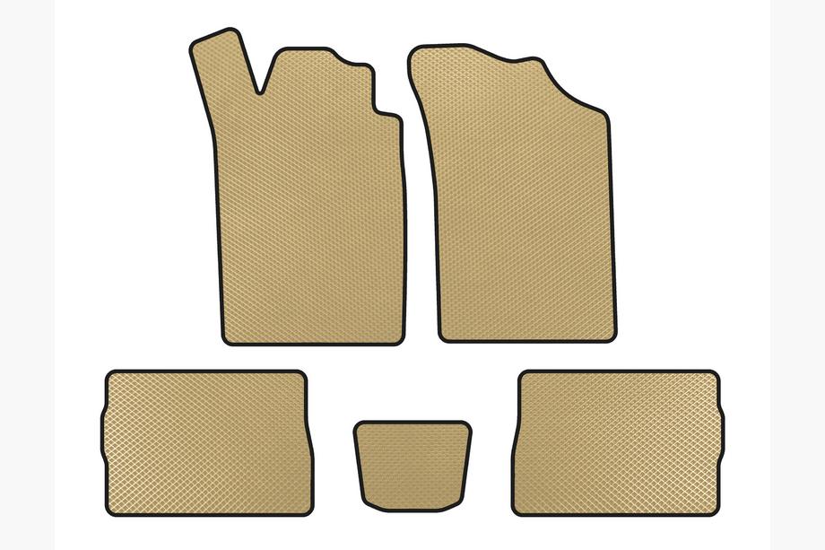 Renault Symbol 1999-2008 Tappetini EVA (SD, Beige) Image