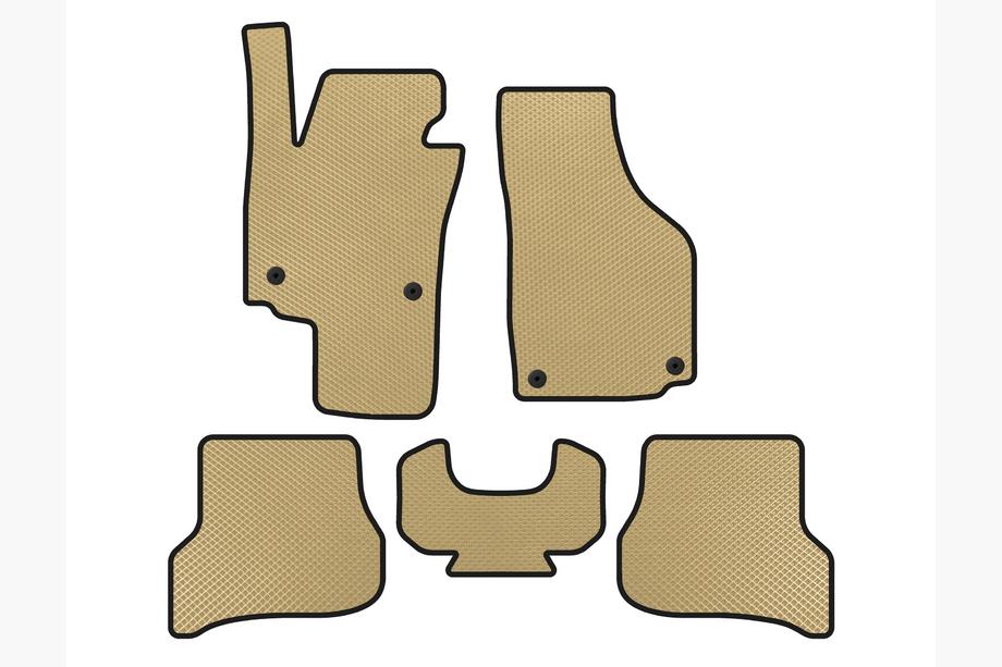 Seat Altea 2004-2015 Tappetini EVA (Beige) Image