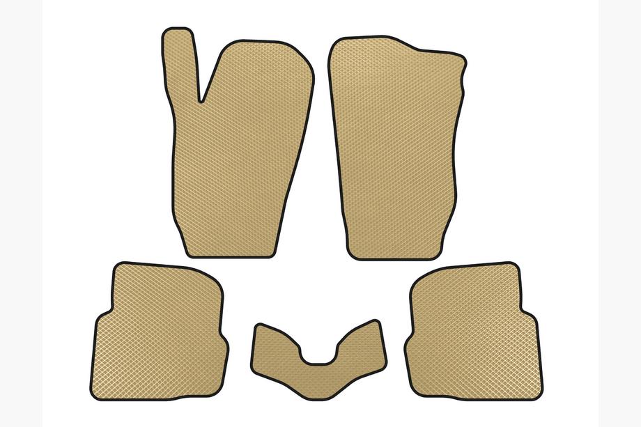Seat Cordoba 2000-2009 Tappetini EVA (SD, Beige) Image