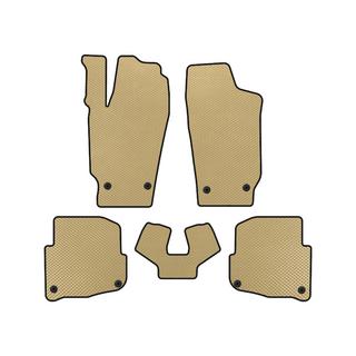 Tappetini EVA (SD, Beige) Skoda Fabia 2000-2007