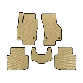 Tappetini EVA (con Zampa, Beige)