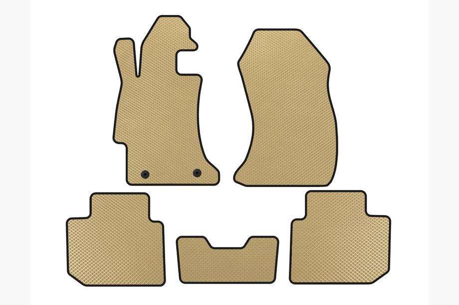 Subaru Impreza 2011-2016 Tappetini EVA (SD, Beige) Image