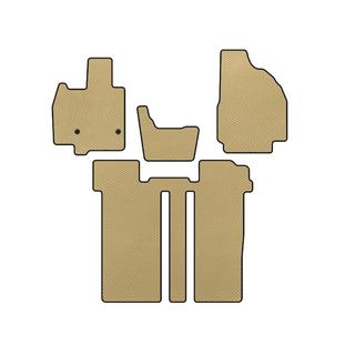 Tappetini EVA (2 File, 6 Posti, Beige)