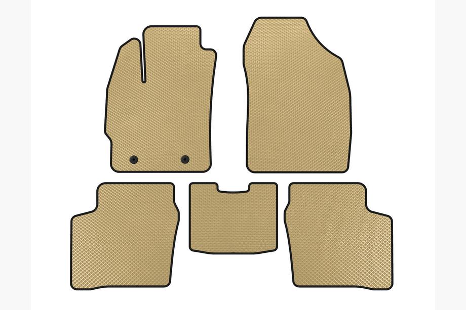Toyota Prius 2003-2009 Tappetini EVA (LB, Beige) Image