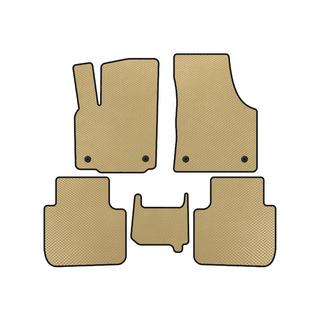 Tappetini EVA (2 File, 7 Posti, Beige)