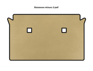 BMW X7 G07 2019- Tappetino bagagliaio EVA (solo 3ª fila, Beige) foto 1