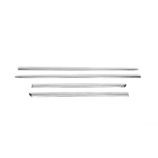 Modanature Porte Acciaio Inox (4 pz) Toyota Corolla 2002-2007 foto 3
