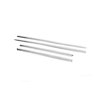 Modanature Porte Acciaio Inox (4 pz) Toyota Corolla 2002-2007 foto 2