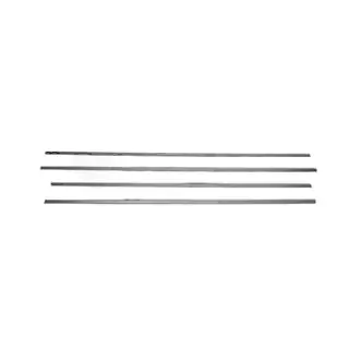 Cornici Esterne Finestrini Acciaio Inox (4 pz) foto 2