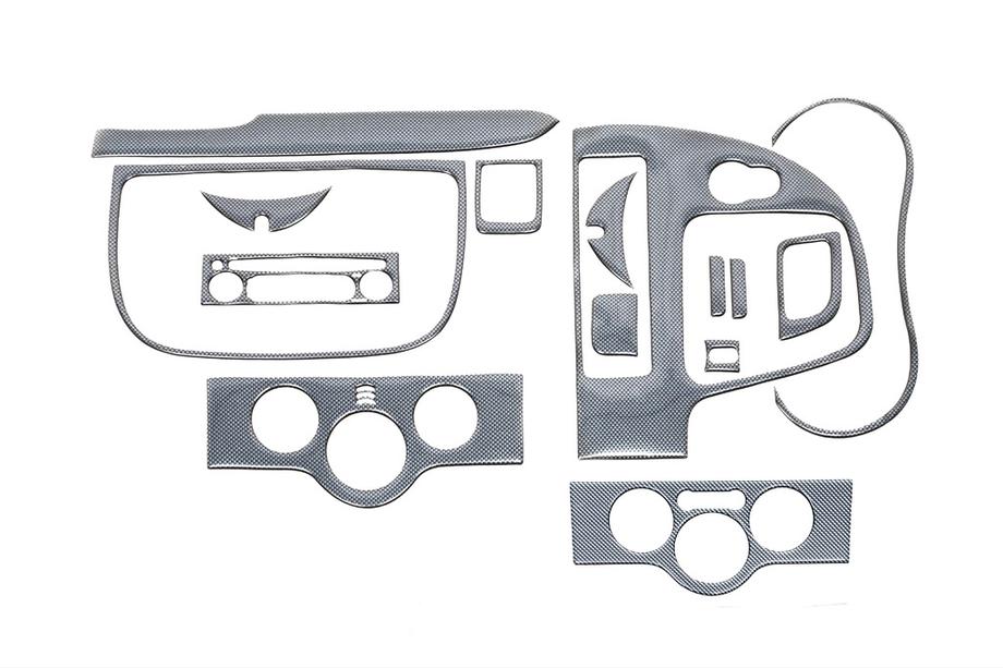 Renault Kangoo 2008–2020 Coperture Cruscotto Legno Foto 8