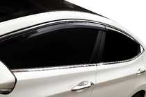 Hyundai Elantra (MD/UD) 2011-2015 Set completo cornici finestrini (10 pz, acciaio inox) foto 1