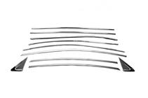 Hyundai Elantra (MD/UD) 2011-2015 Set completo cornici finestrini (10 pz, acciaio inox) foto 2