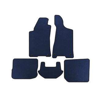 Tappetini EVA (1991-1996, Berlina, Blu) Audi 80/90 1987-1996