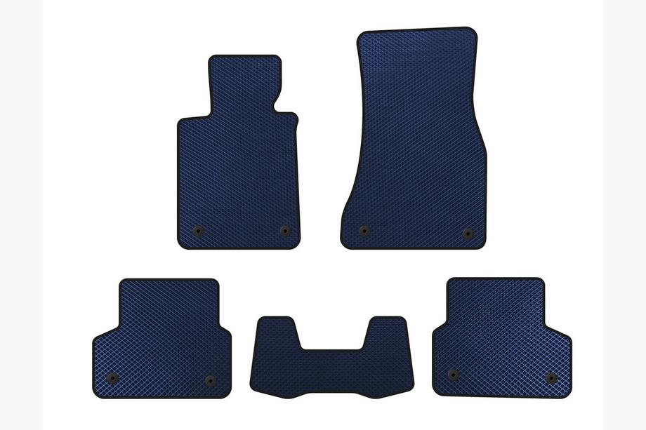 BMW Serie 5 G30/G31 2017–2023 Tappetini EVA (Blu) Image