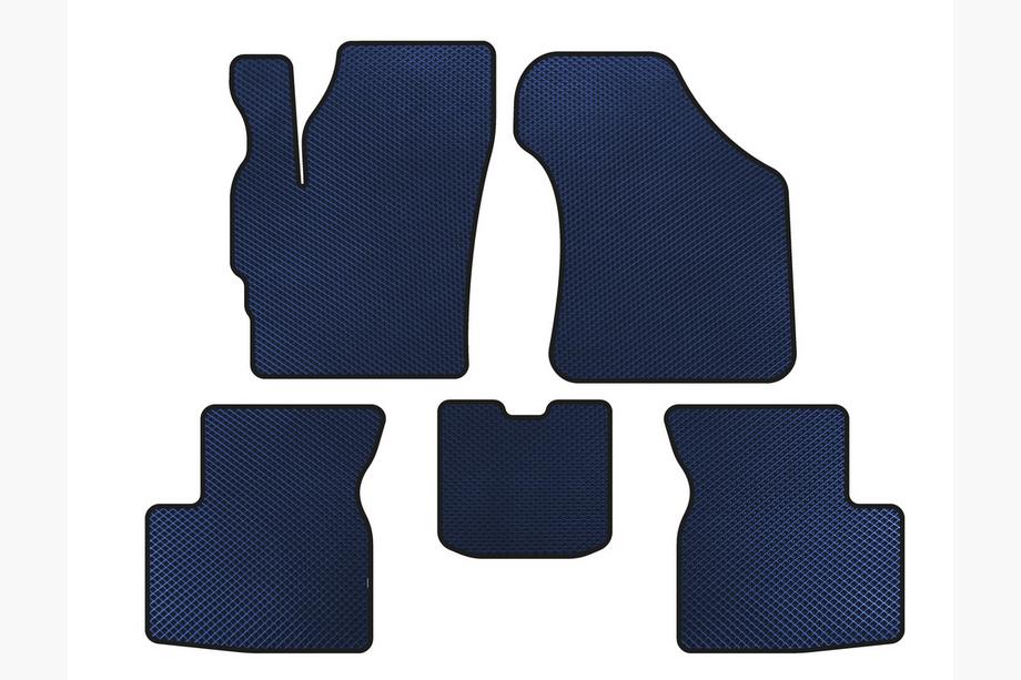 Chery QQ 2003-2022 Tappetini EVA (Blu) Image