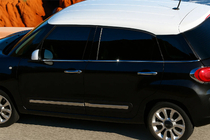 Fiat 500/500L 2013-2022 Modanature finestrini (6 pz, acciaio inox) foto 9