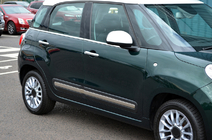 Fiat 500/500L 2013-2022 Modanature finestrini (6 pz, acciaio inox) foto 3
