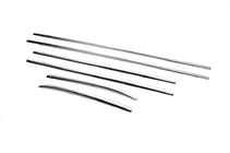 Fiat 500/500L 2013-2022 Modanature finestrini (6 pz, acciaio inox) foto 8