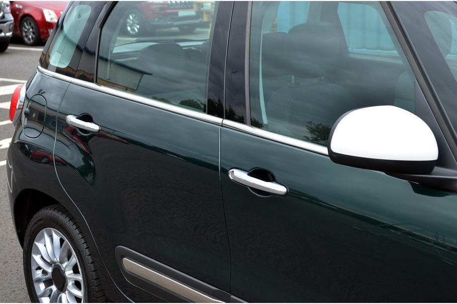 Fiat 500/500L 2013-2022 Modanature finestrini (6 pz, acciaio inox) Image