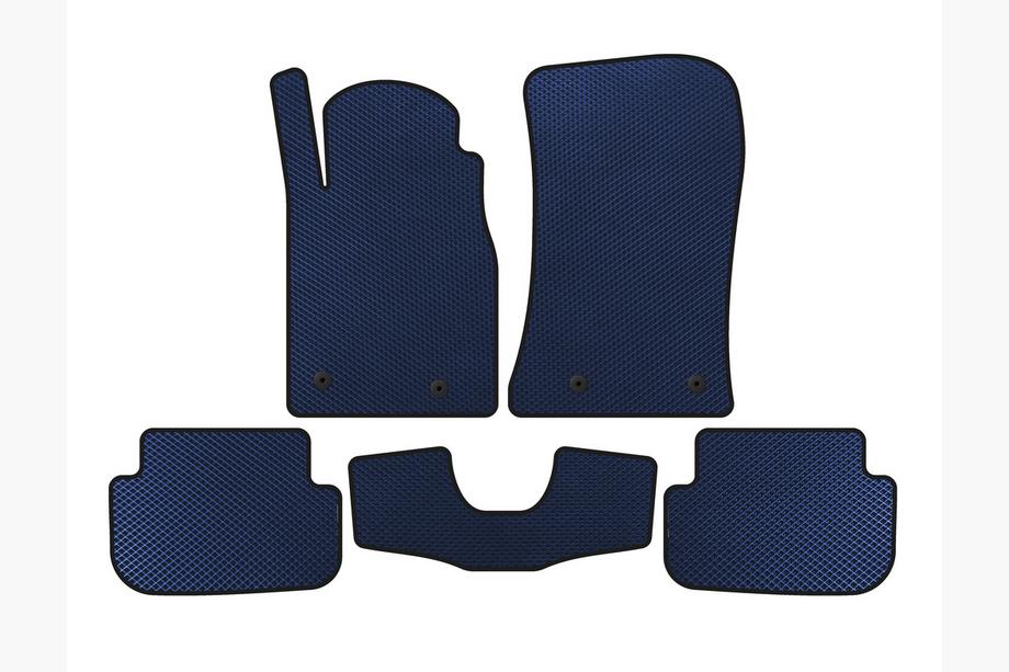 Chevrolet Camaro 2009-2015 Tappetini EVA (Blu) Image