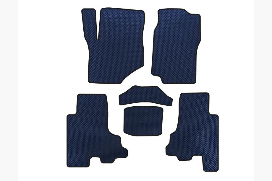 Chevrolet Trailblazer 2002-2012 Tappetini EVA (Blu) Image