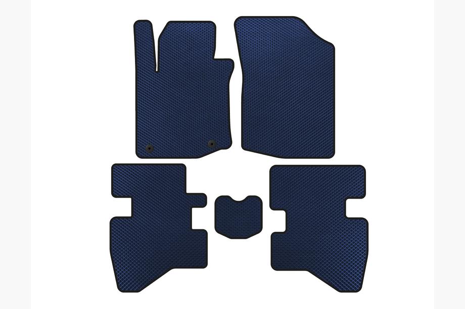 Citroen C-1 2014-2021 Tappetini EVA (HB, Blu) Image