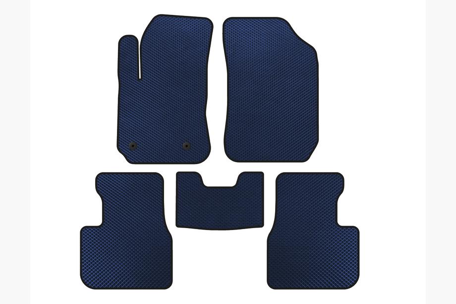 Citroen Cactus 2014-2020 Tappetini EVA (Blu) Image
